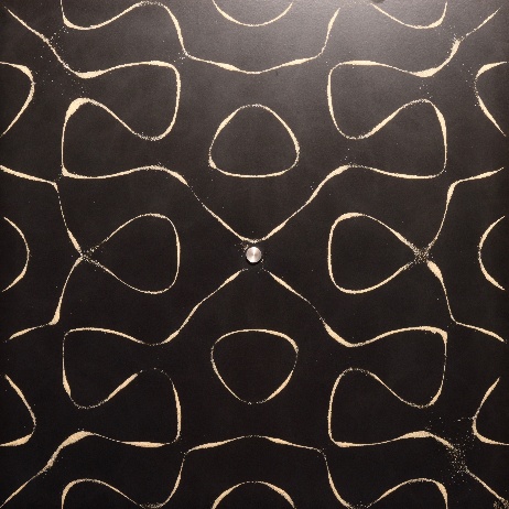 Chladni plate vibration pattern