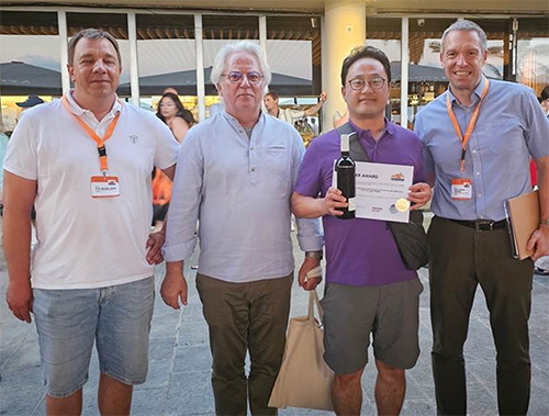 ACEX2024 poster award winner DR. SANGWOO KIM