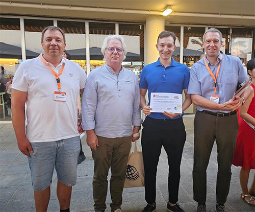 ACEX2024 poster award winner MR. STEFANO GOZZINI
