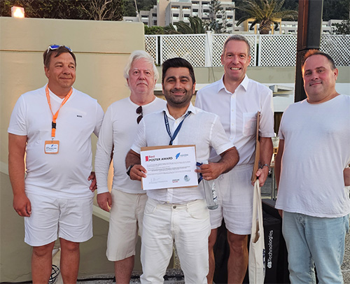 ACEX2026 second place poster award winner MR. ABDOU KANDALAFT